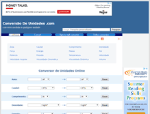 Tablet Screenshot of conversaodeunidades.com